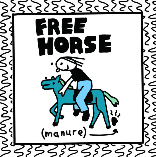 free horse manure