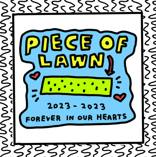 rest in piece of lawn