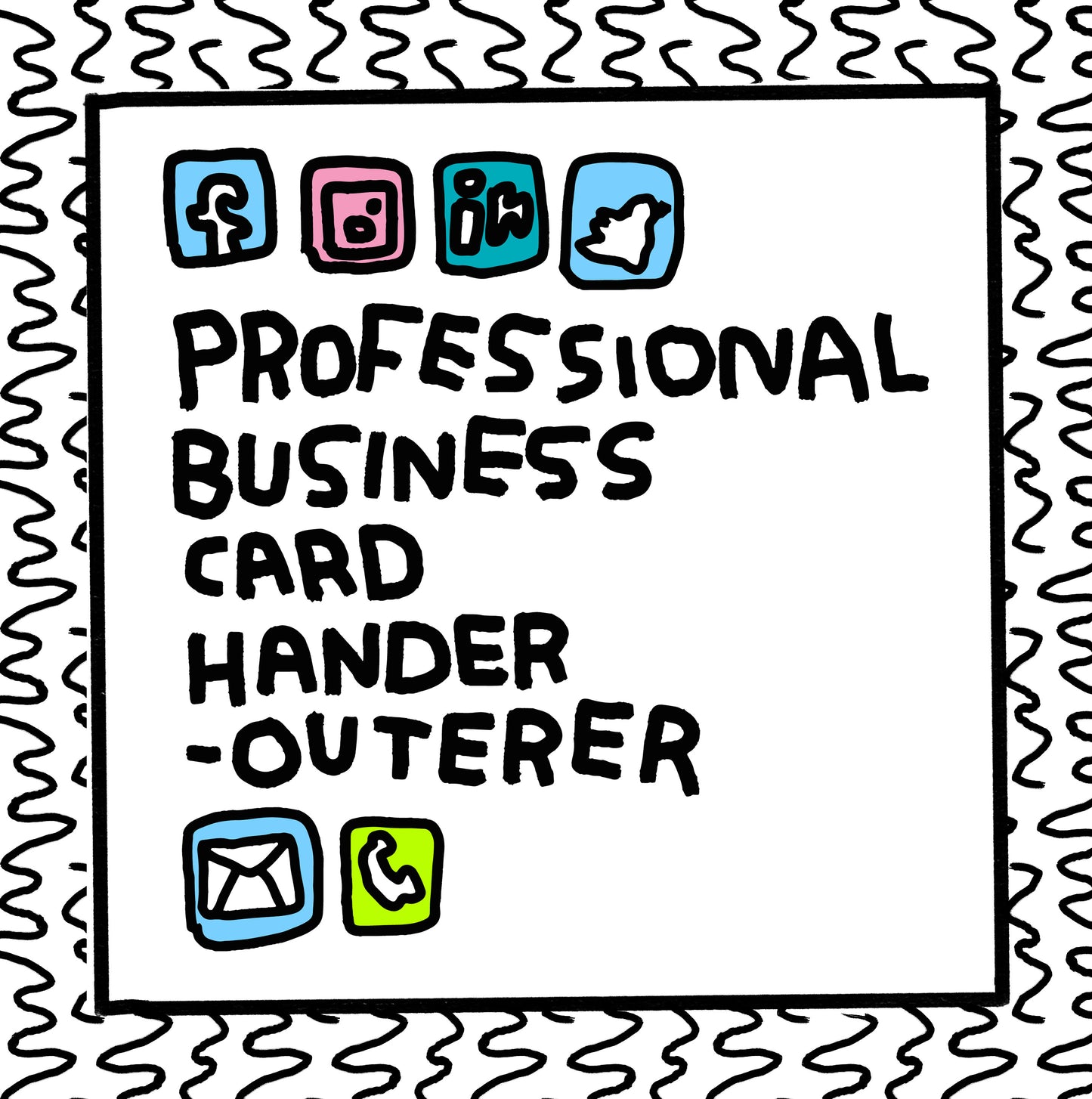 professional business card hander outer