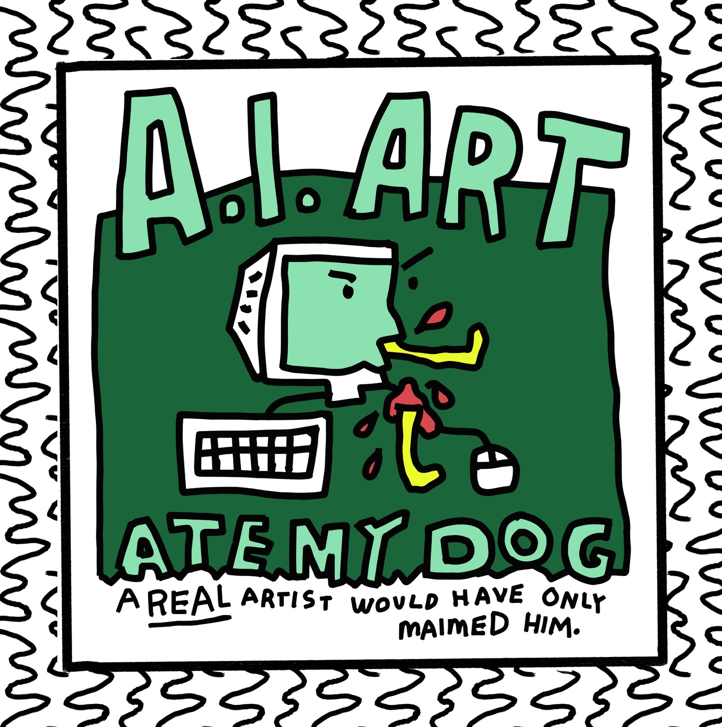 AI ART ATE MY DOG