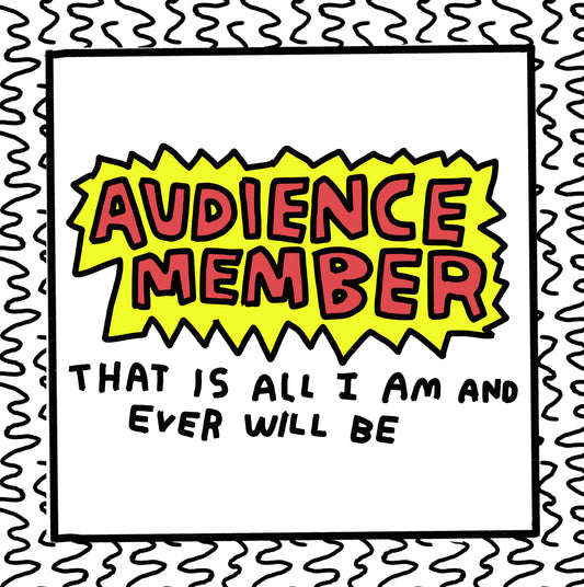 the audience member