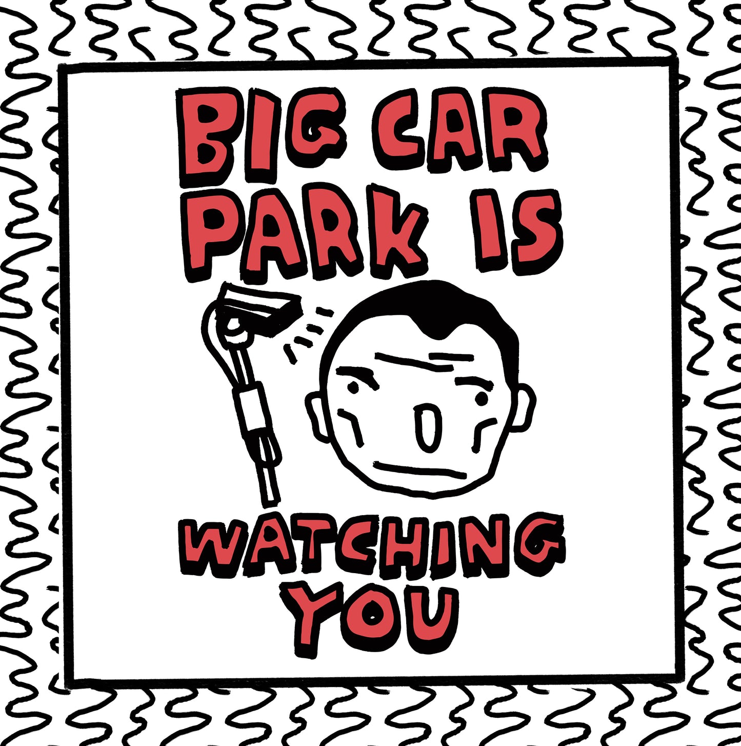 big car park (is watching you)