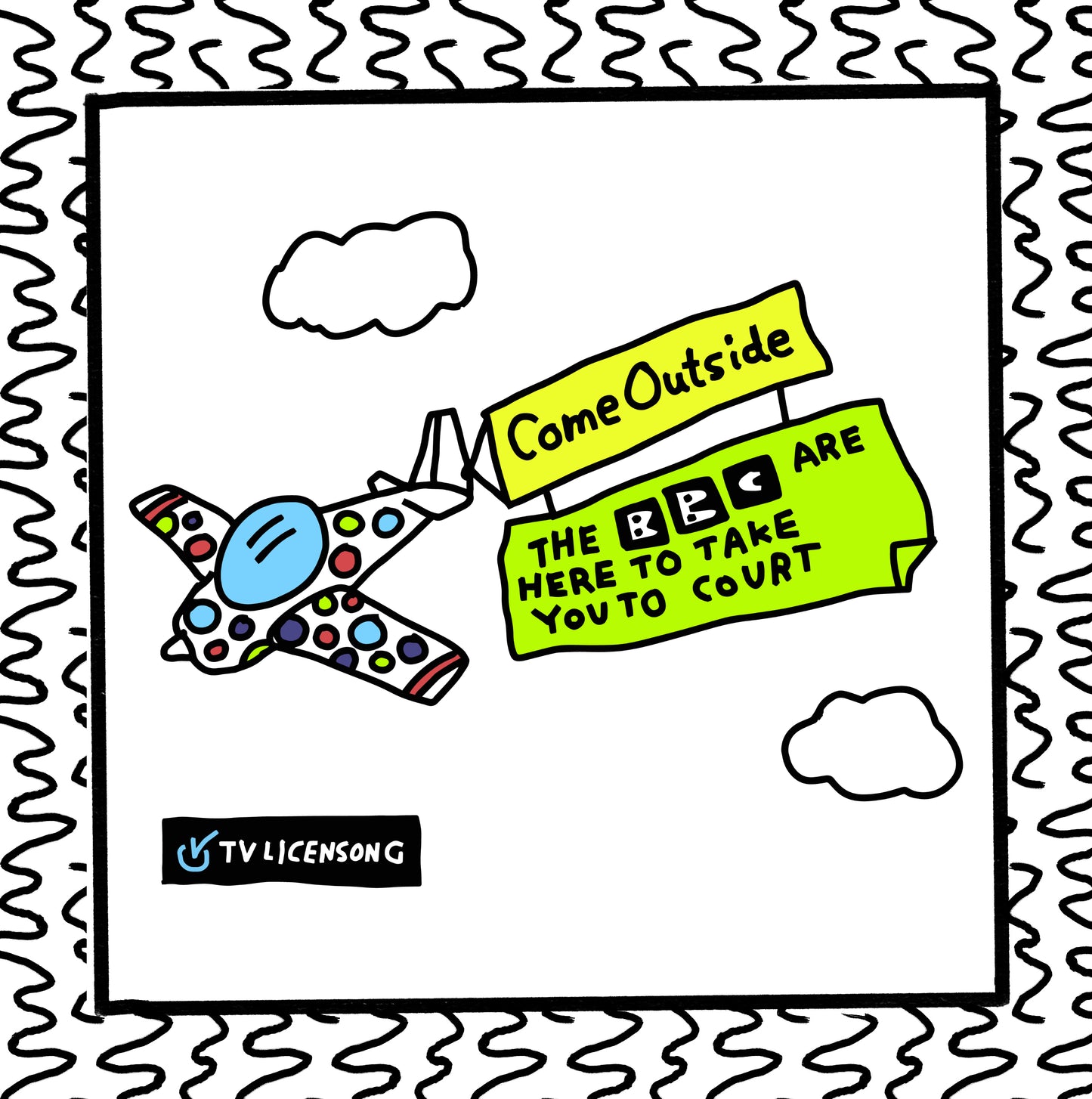 come outside (the bbc is going to get you)