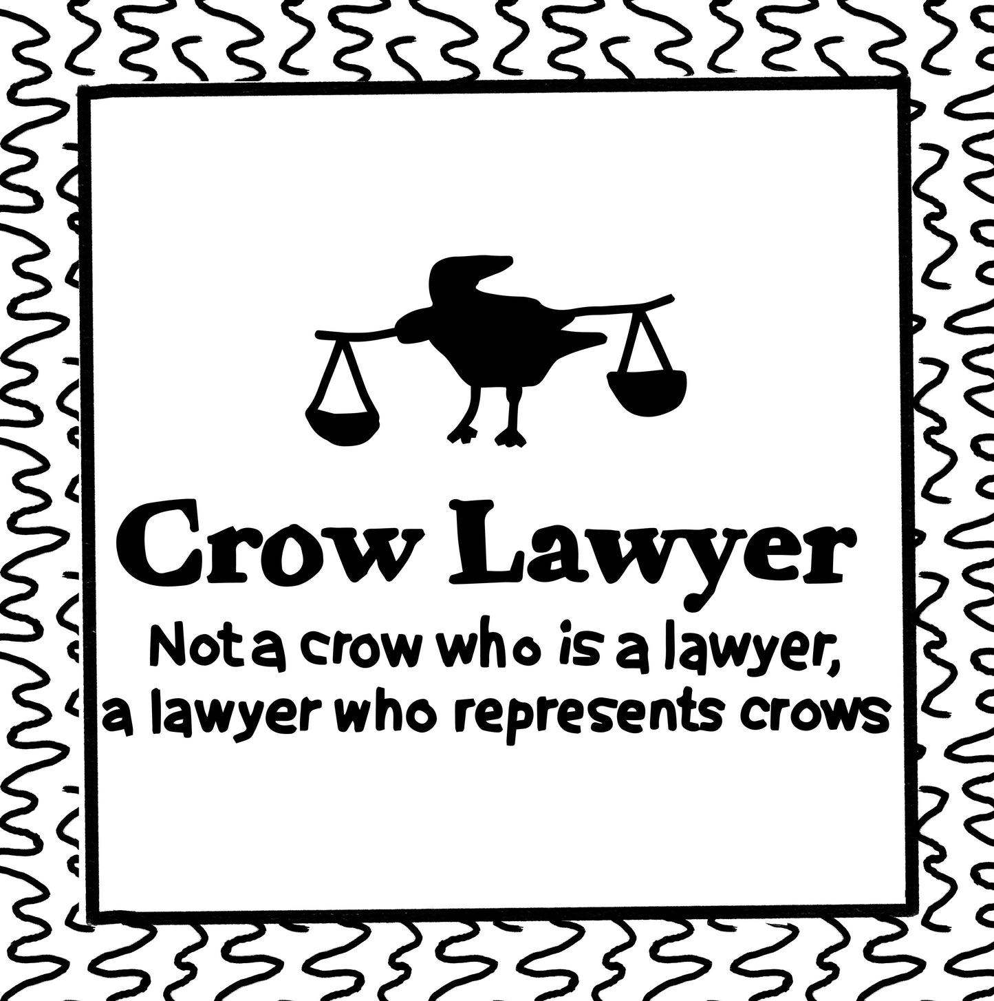 don't stone the crow lawyer