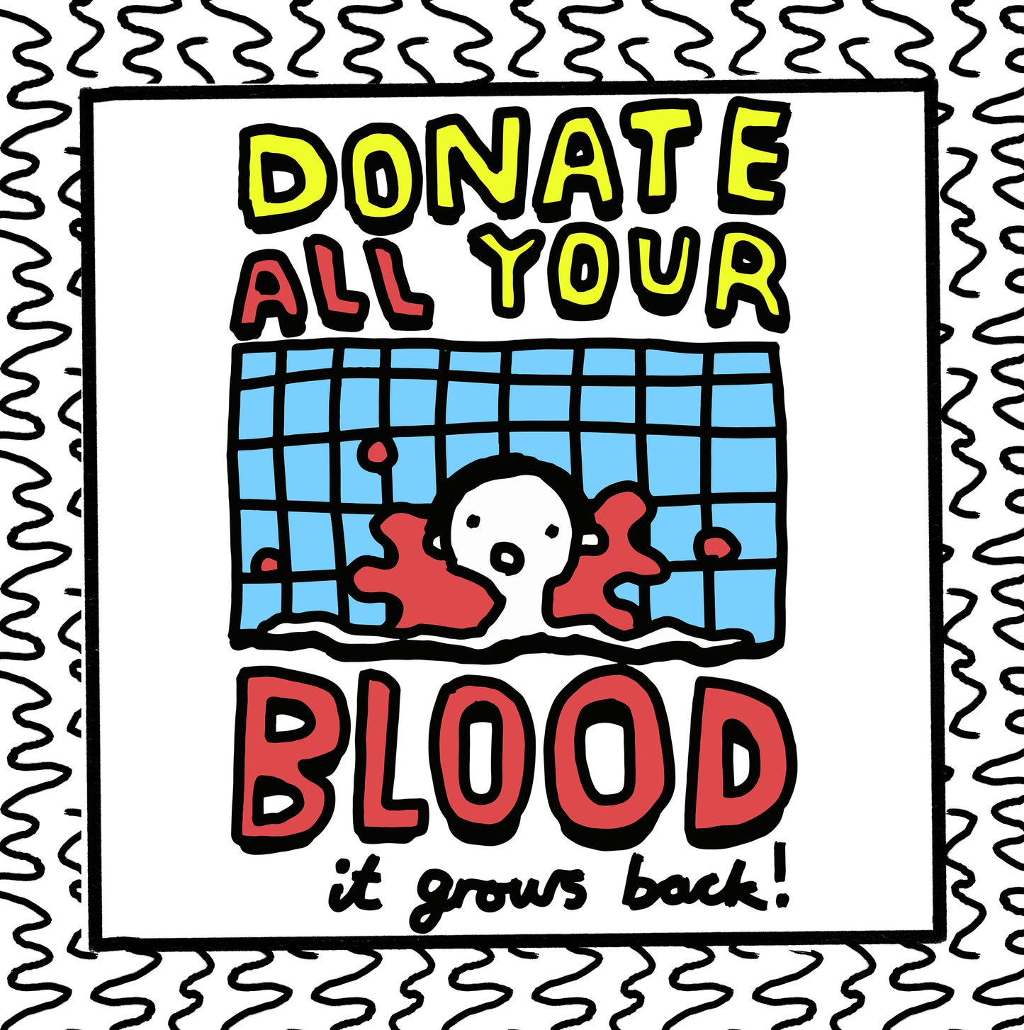 my day at the zoo (donate all your blood)