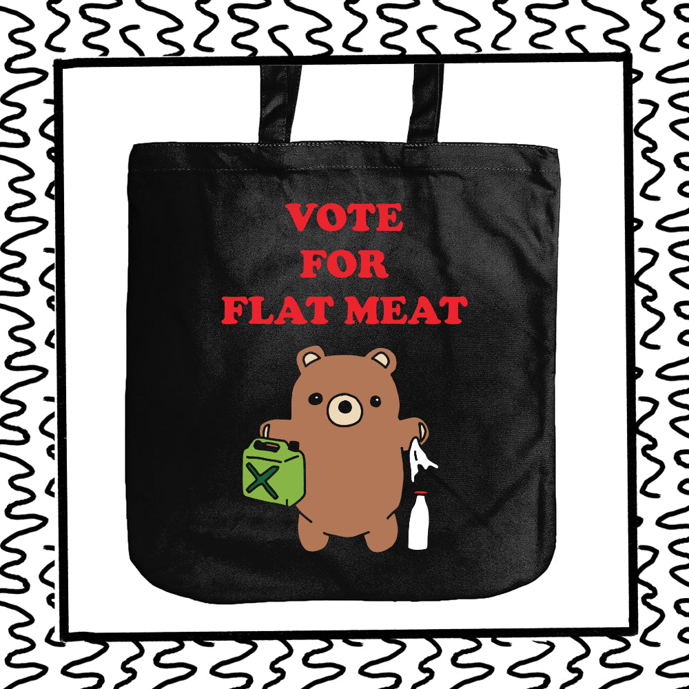 vote for flat meat