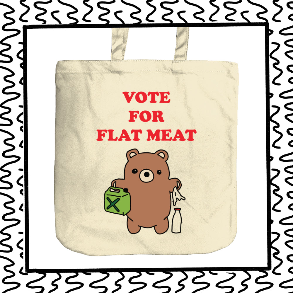 vote for flat meat