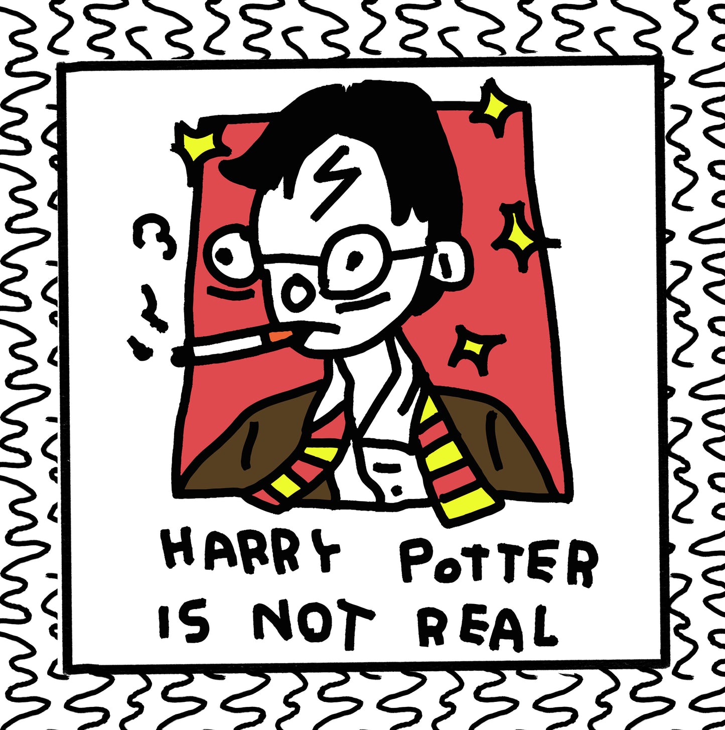 harry potter is not real