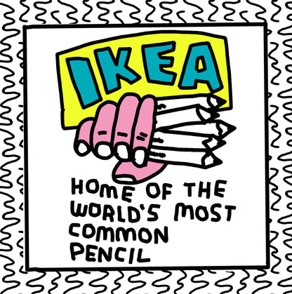 most common pencil in the world