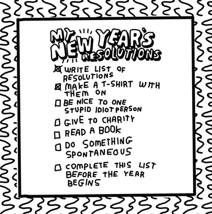 new year's resolutions