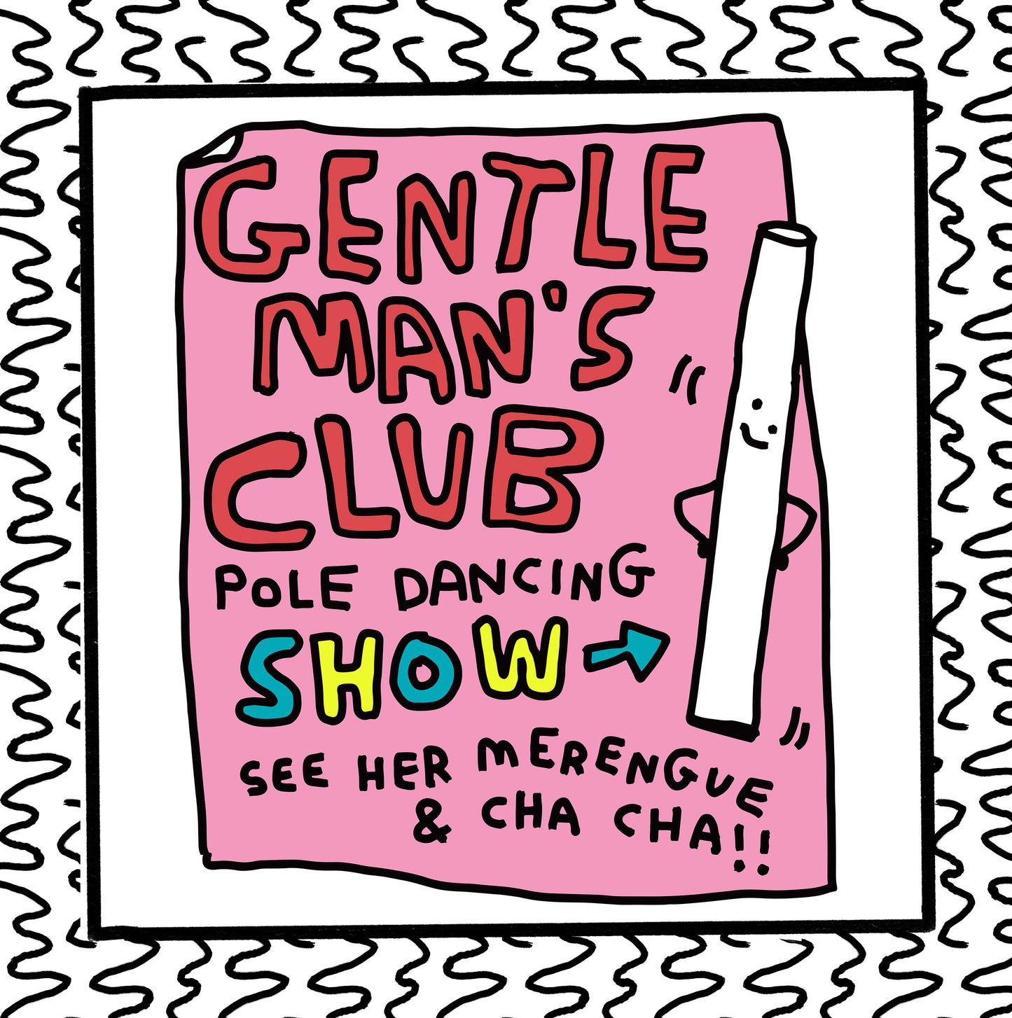 gentleman's club (her name was Pola)