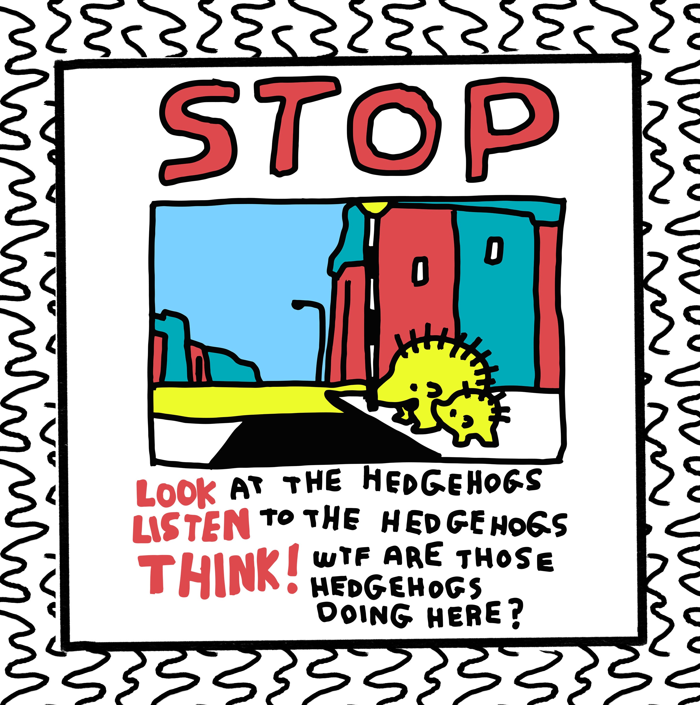 stop, listen, look, think – zoëbread