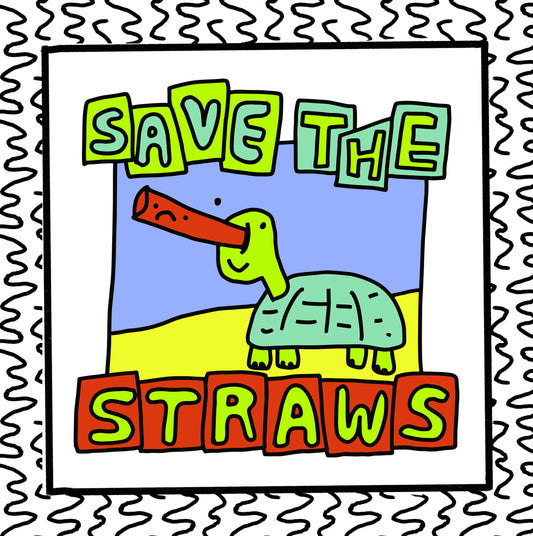 save the straws