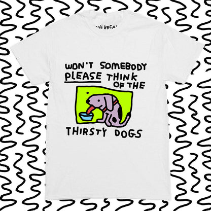 thirsty dogs