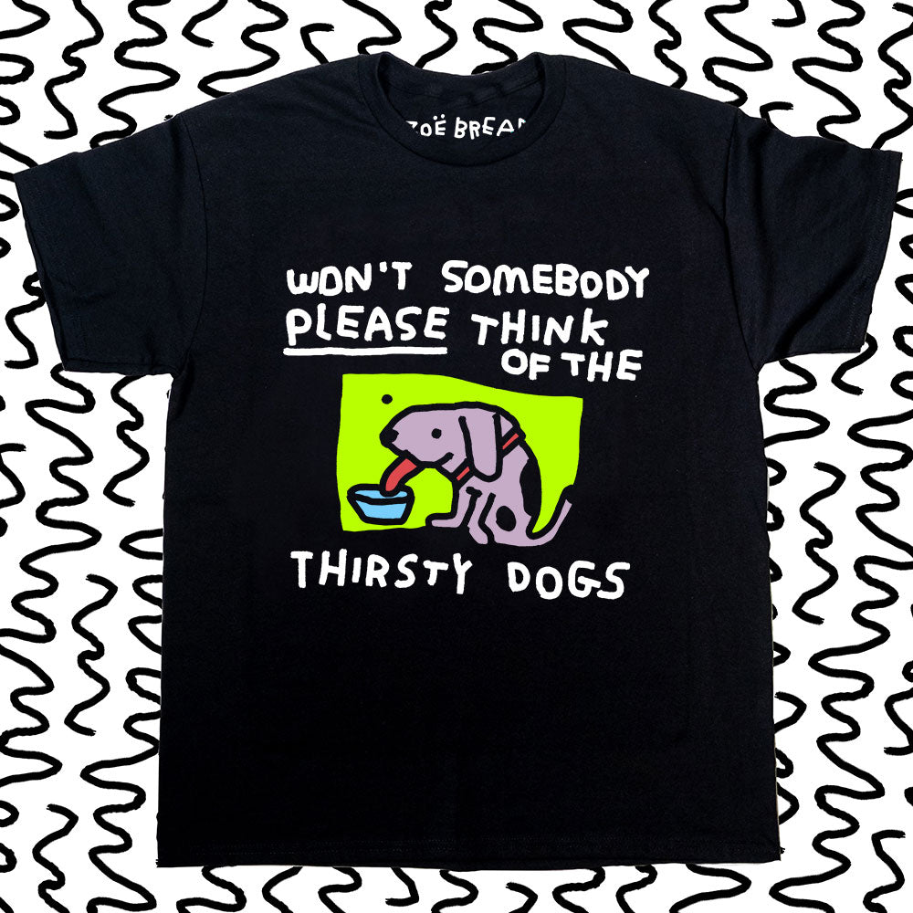 thirsty dogs