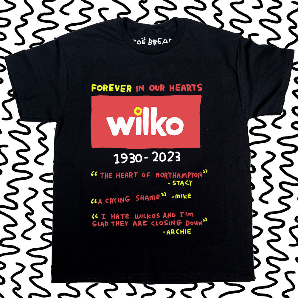 wilko commemorative t-shirt