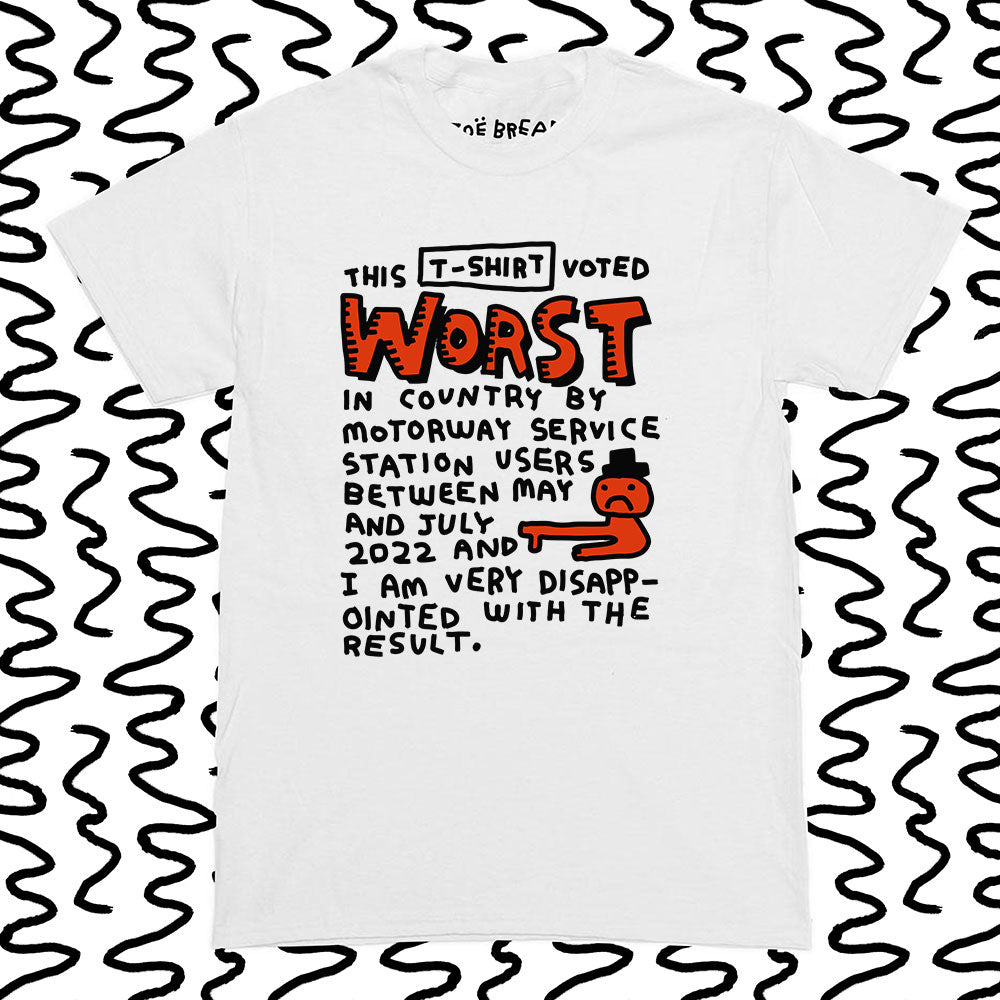 voted worst t-shirt in the country :(